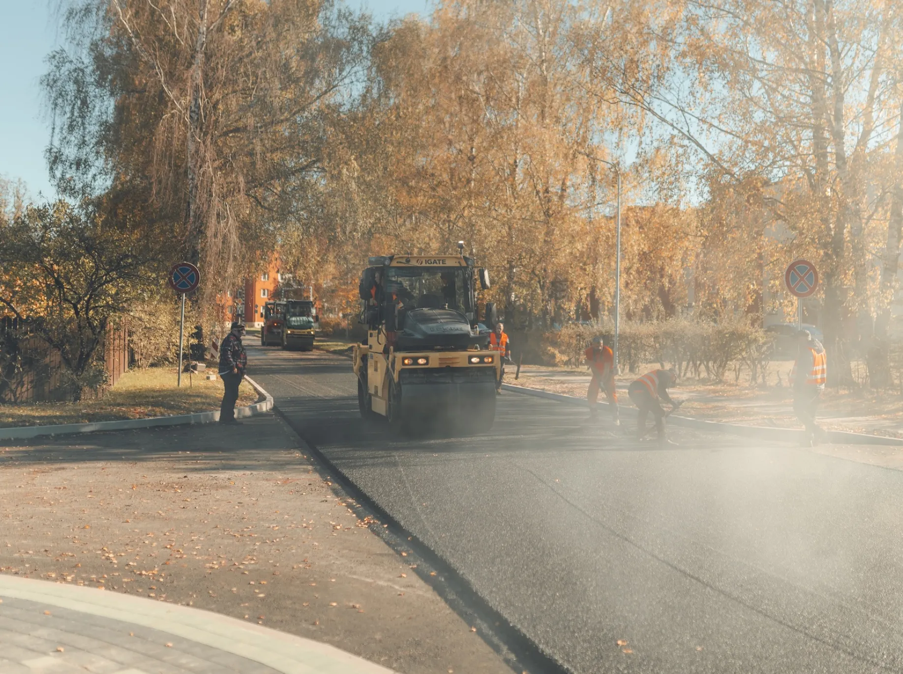 Jelgavas novada, Jaunsvirlaukas pagasta Staļģenes ciema Garāžu gatves un Niedru ielas posma pārbūve 0.460 km